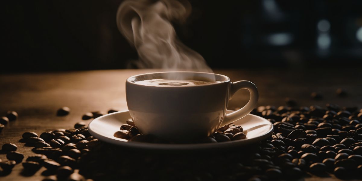 Coffee and lack of sleep